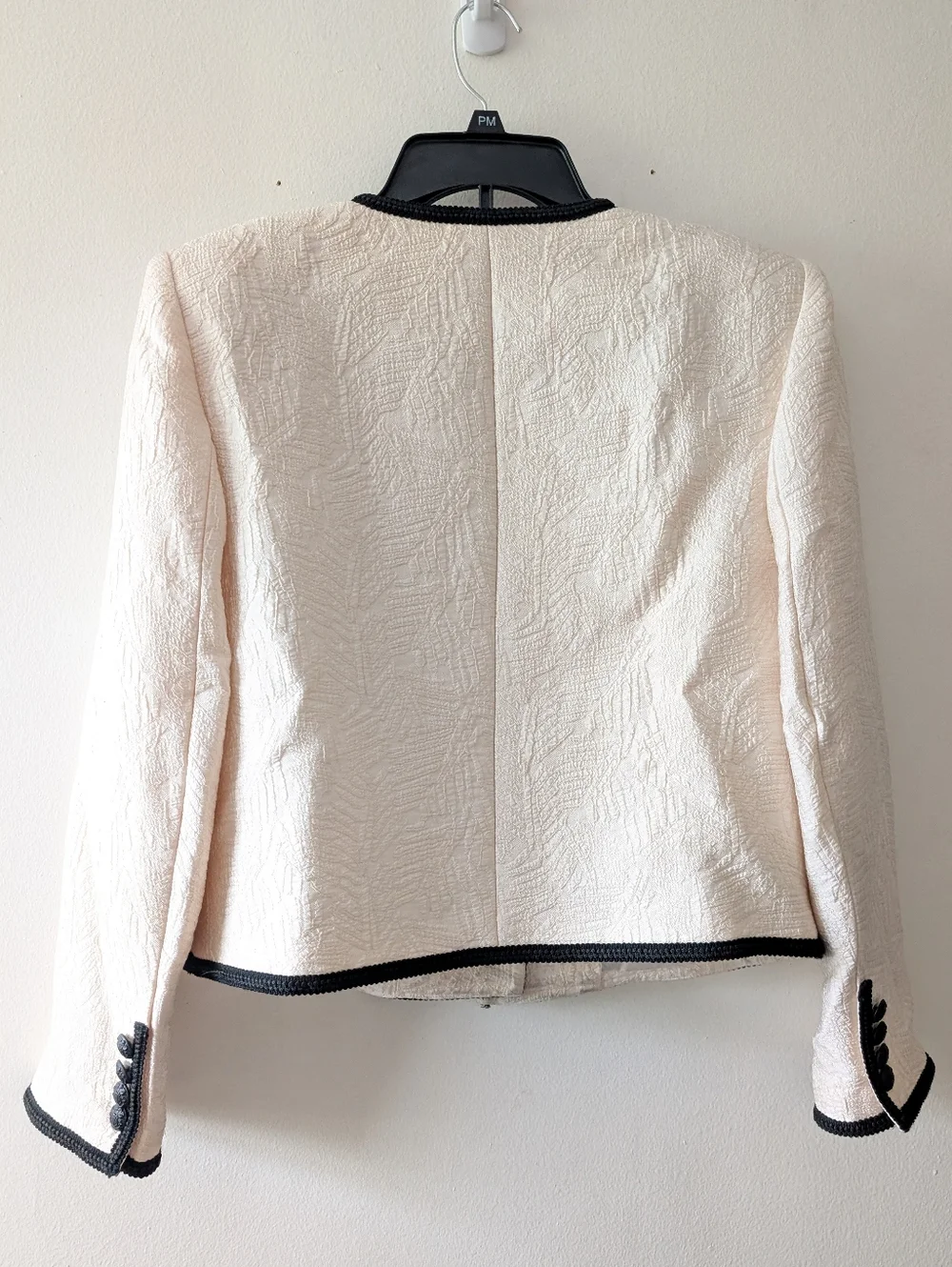 Veronica Beard Darla Lady Jacket Blazer Ivory Size 10 - Picture 7 of 14